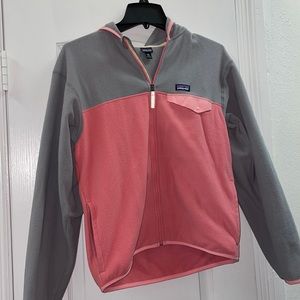 Color block Patagonia fleece zip up